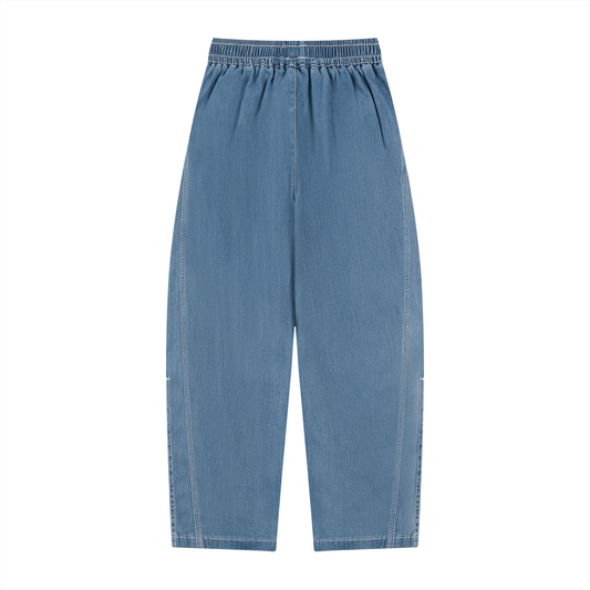Girls Vintage Wash Straight Leg Jeans