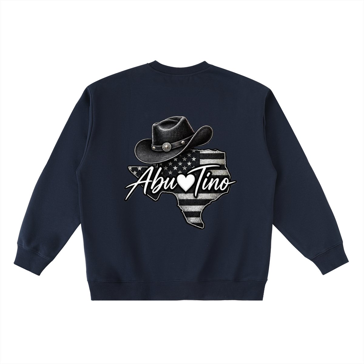Oversized Crewneck Taped Sweatshirt