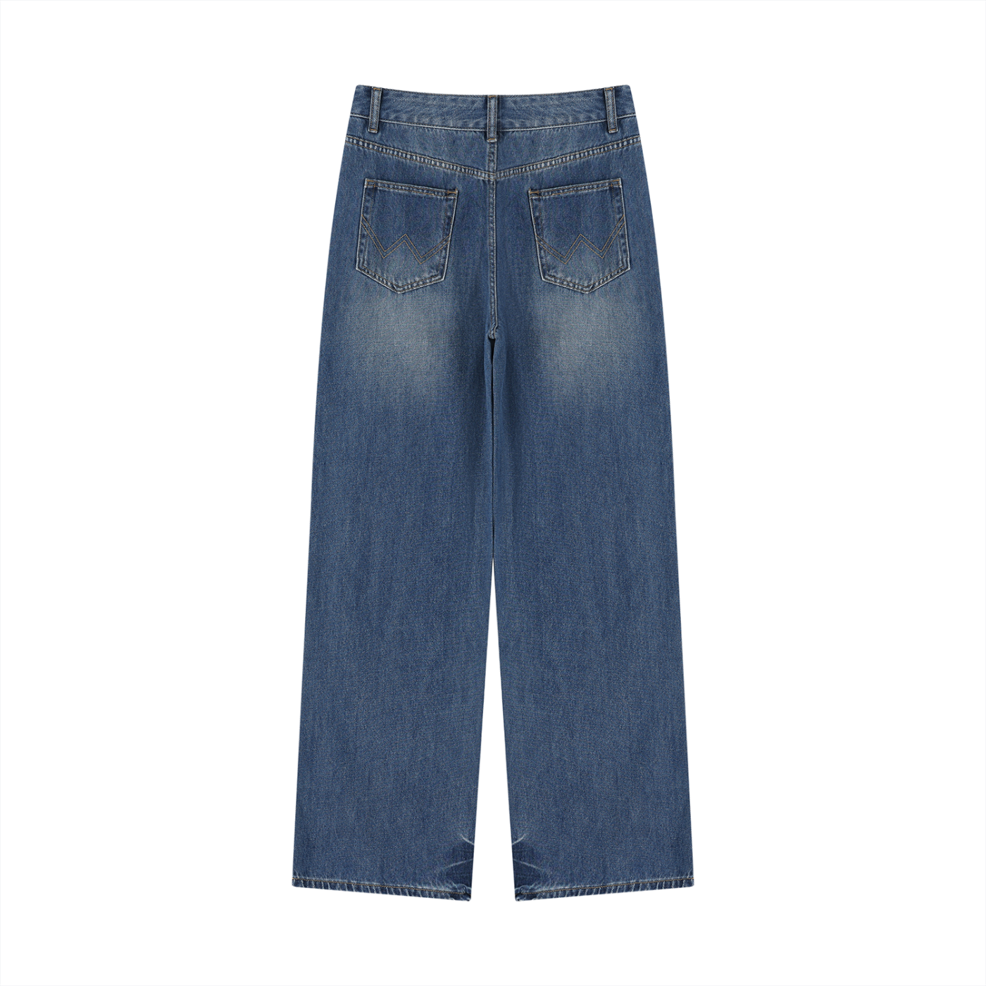 Women’s Vintage Wash Wide Leg Jeans
