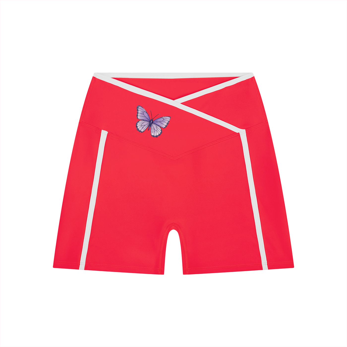 Women’s High Rise Color Block Yoga Shorts