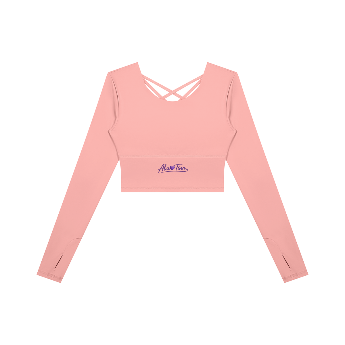 Women's Cropped Long Sleeve Yoga T-Shirt