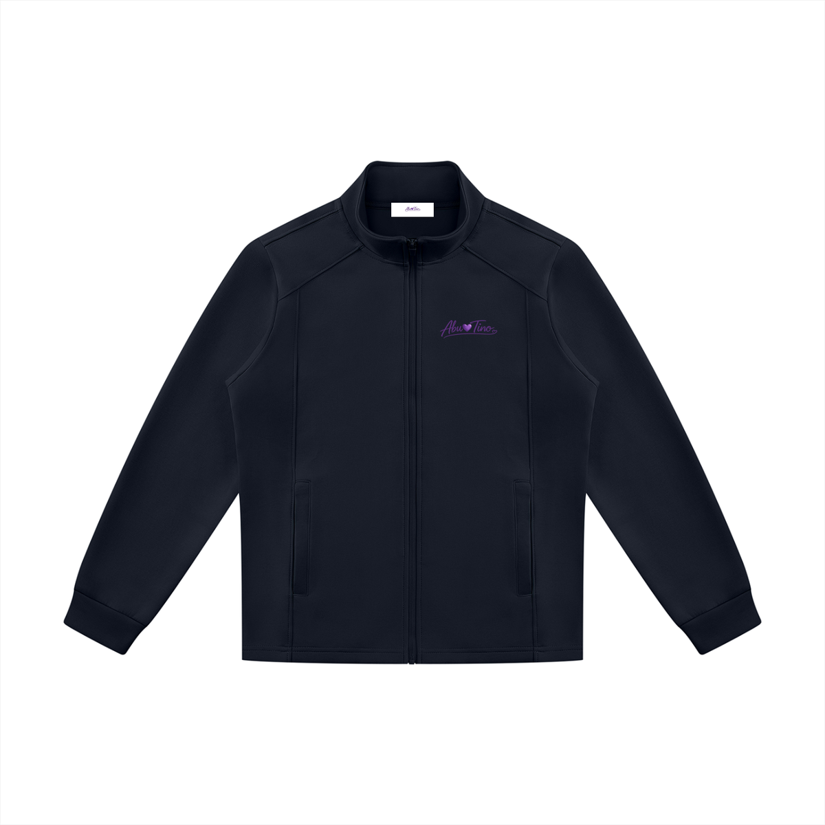 Unisex Stand Collar Track Jacket