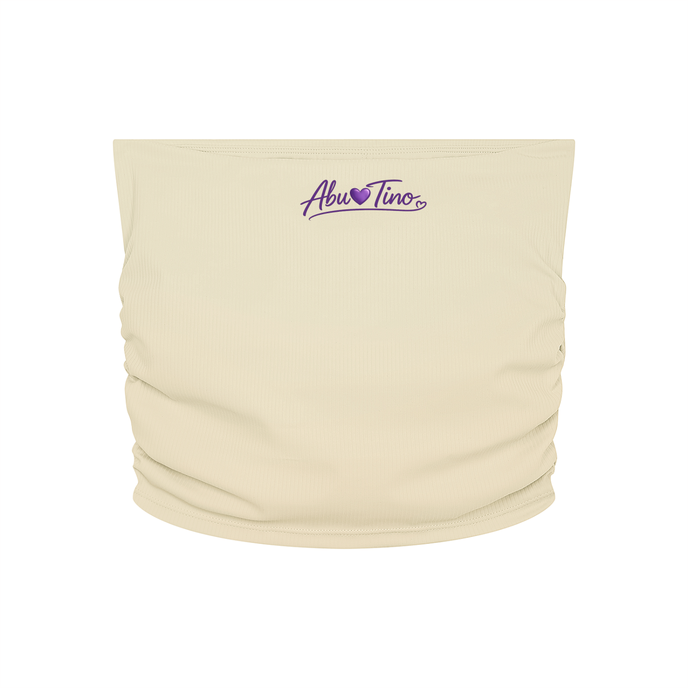 Women’s Ruched Cropped Yoga Tube Top