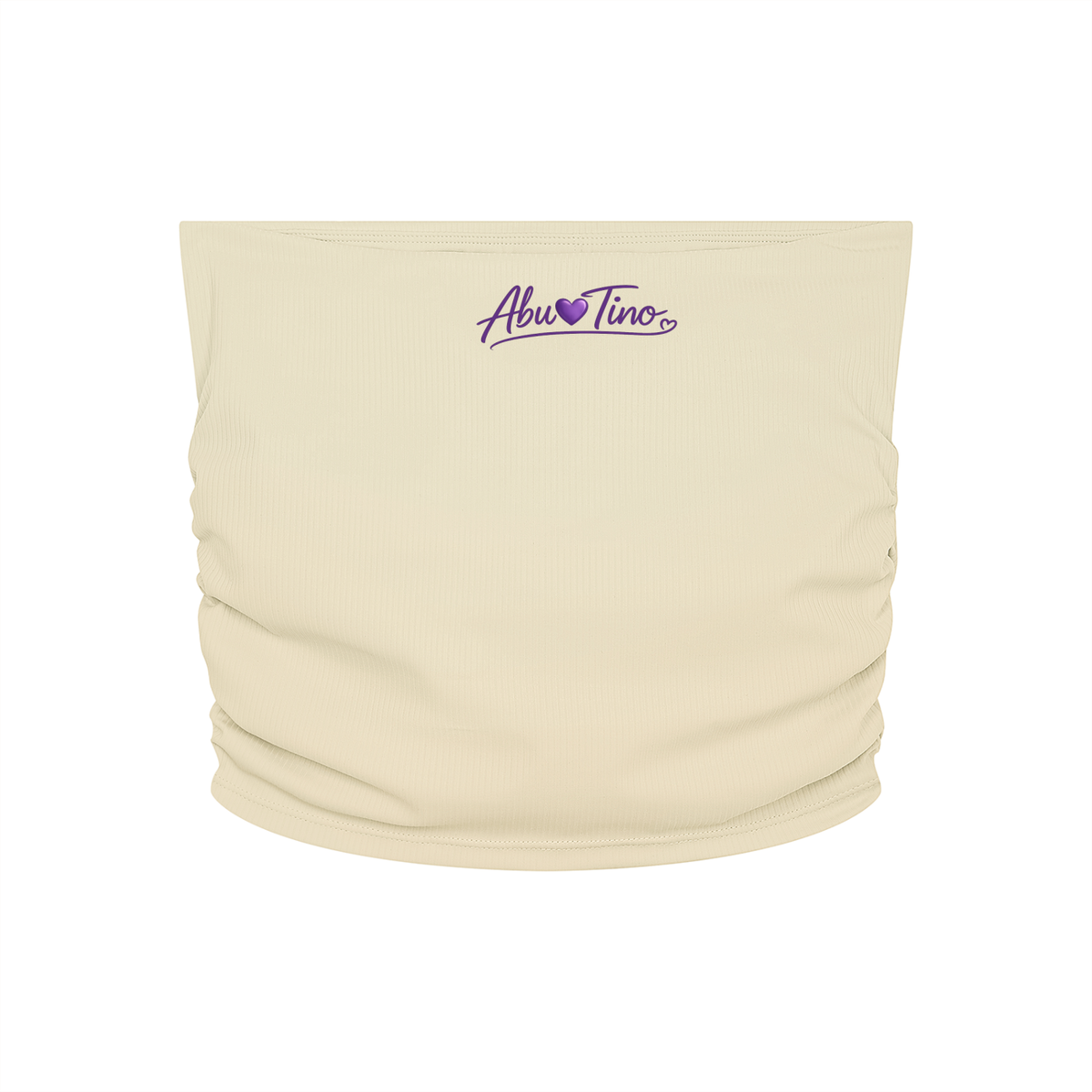 Women’s Ruched Cropped Yoga Tube Top