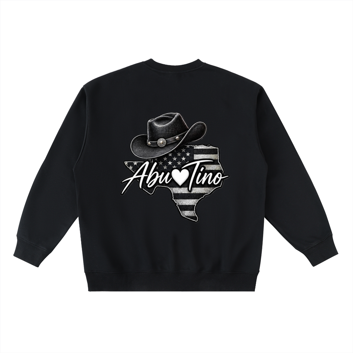 Oversized Crewneck Taped Sweatshirt