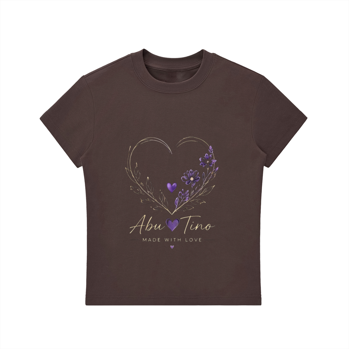 abuTino  Bodycon Crewneck T-Shirt