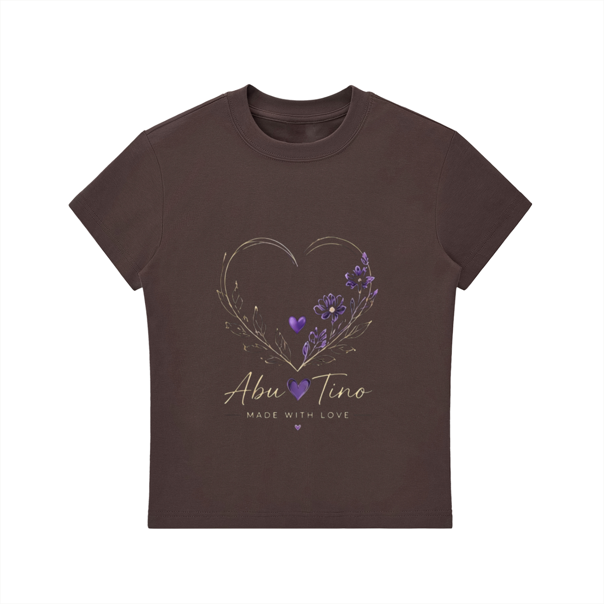 abuTino  Bodycon Crewneck T-Shirt