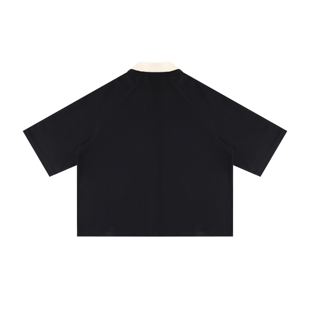 Block Boxy Short Sleeve Shirt
