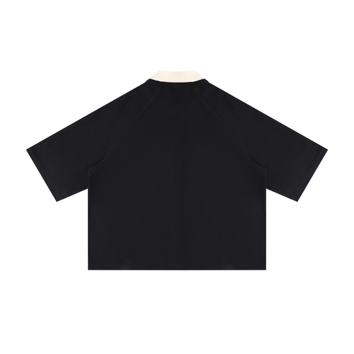 Block Boxy Short Sleeve Shirt