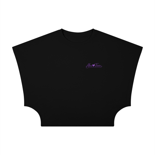 Women's Cropped Dolman T-Shirt