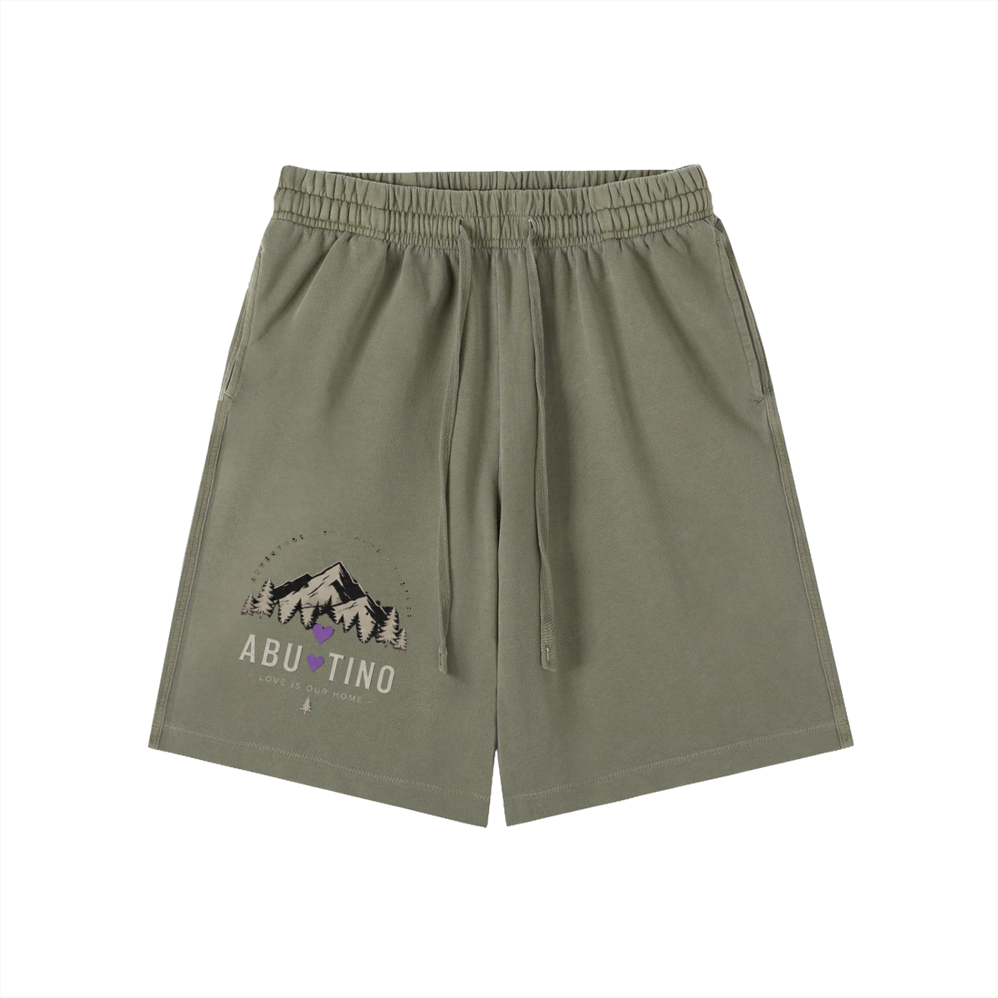 Vintage Wash Cotton Shorts