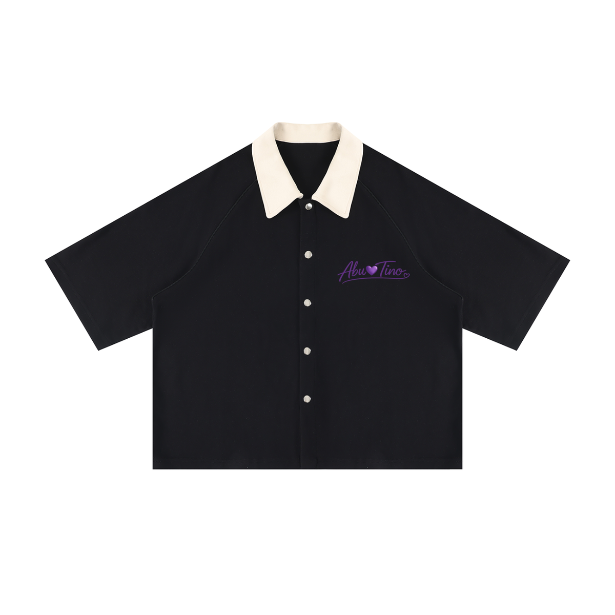Block Boxy Short Sleeve Shirt