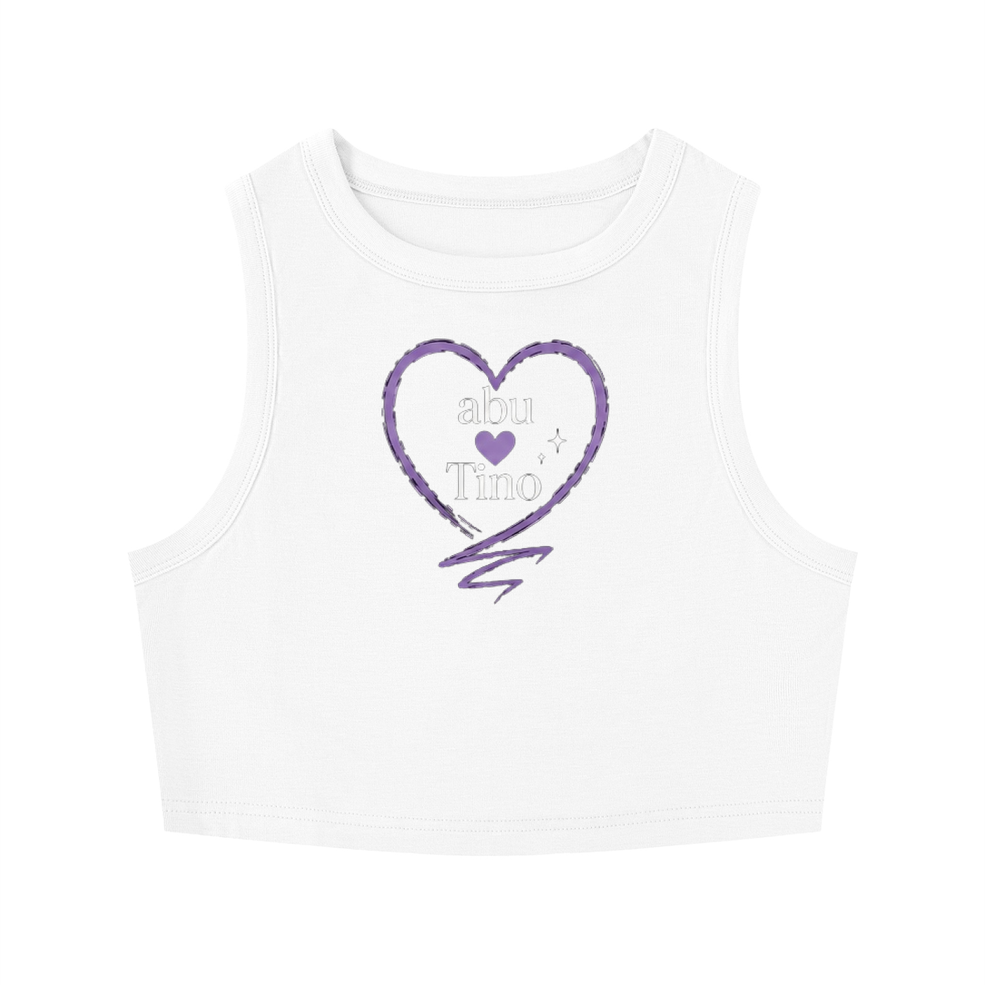 Women's Tight Crewneck Crop Tank Top