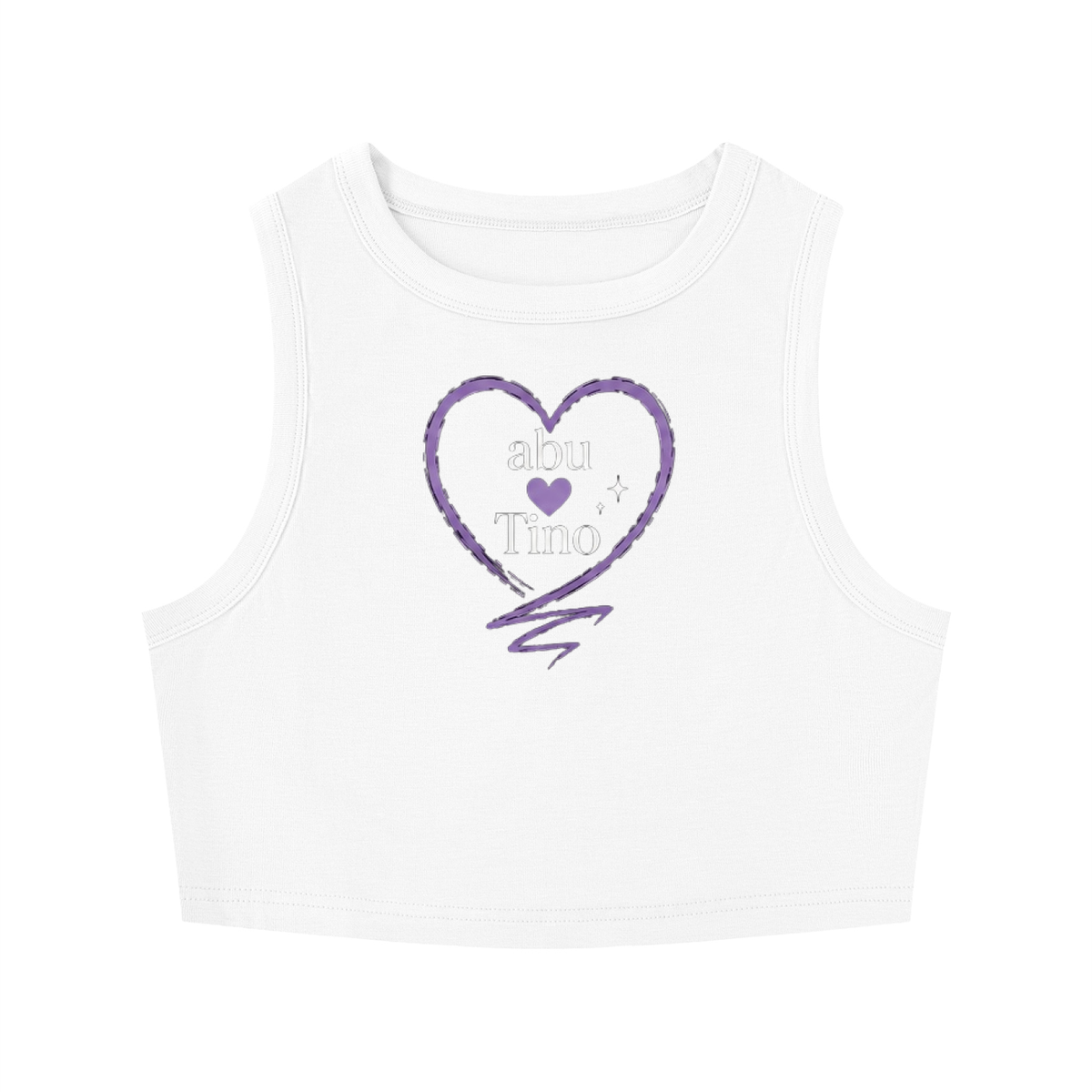 Women's Tight Crewneck Crop Tank Top