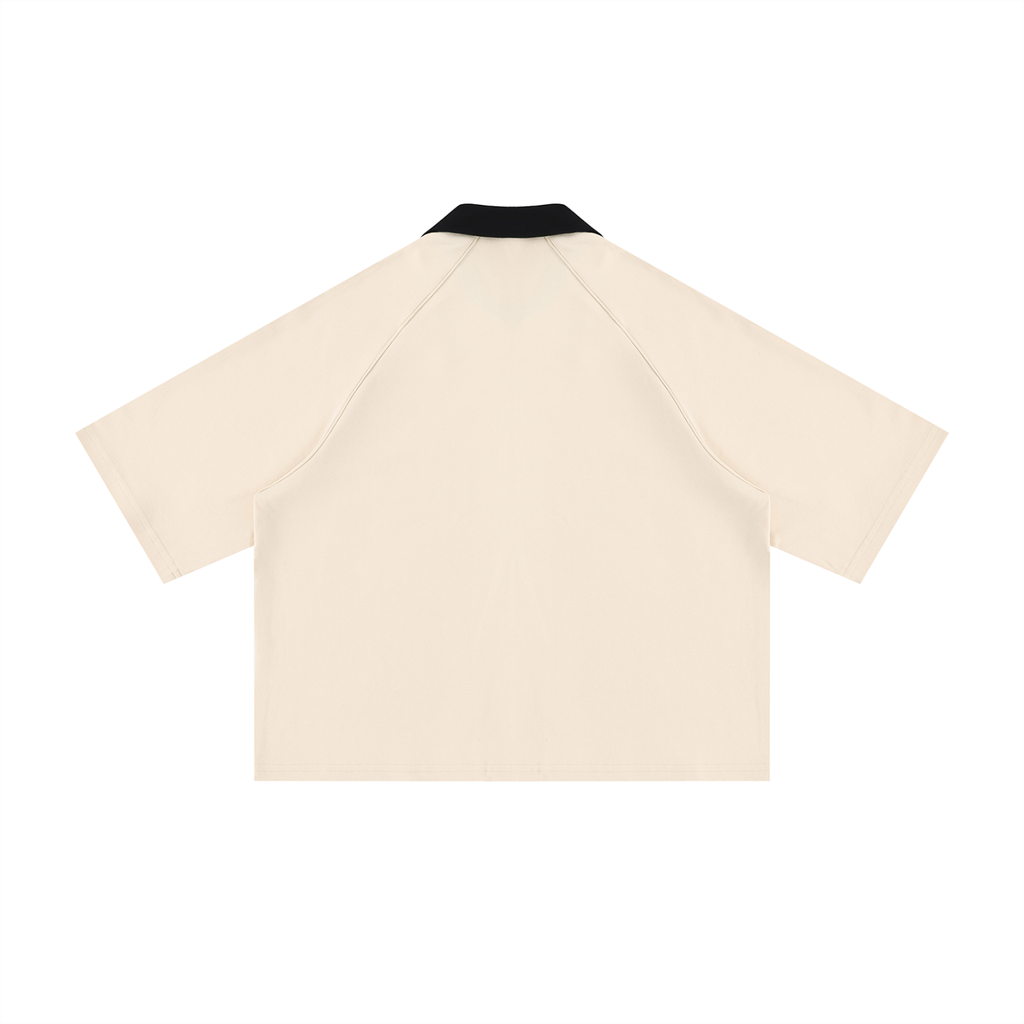 Block Boxy Short Sleeve Shirt