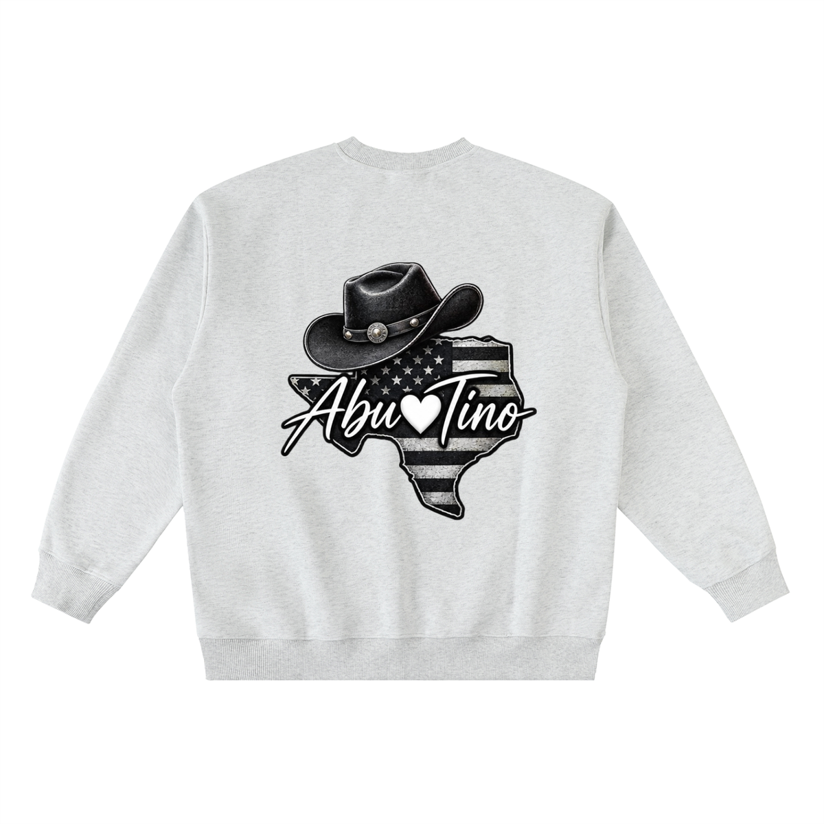 Oversized Crewneck Taped Sweatshirt