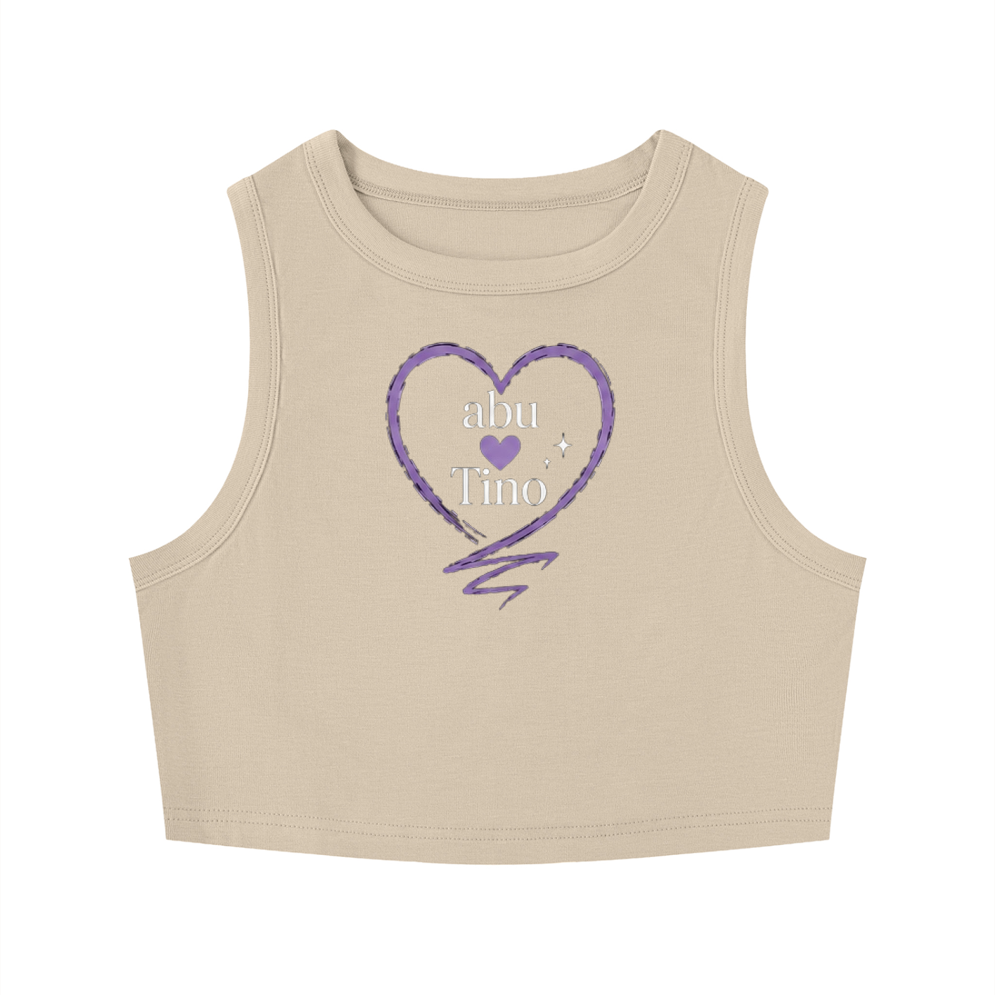 Women's Tight Crewneck Crop Tank Top