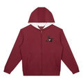 Drop Shoulder Full Zip Hoodie