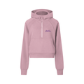 Cropped Half-Zip Hoodie