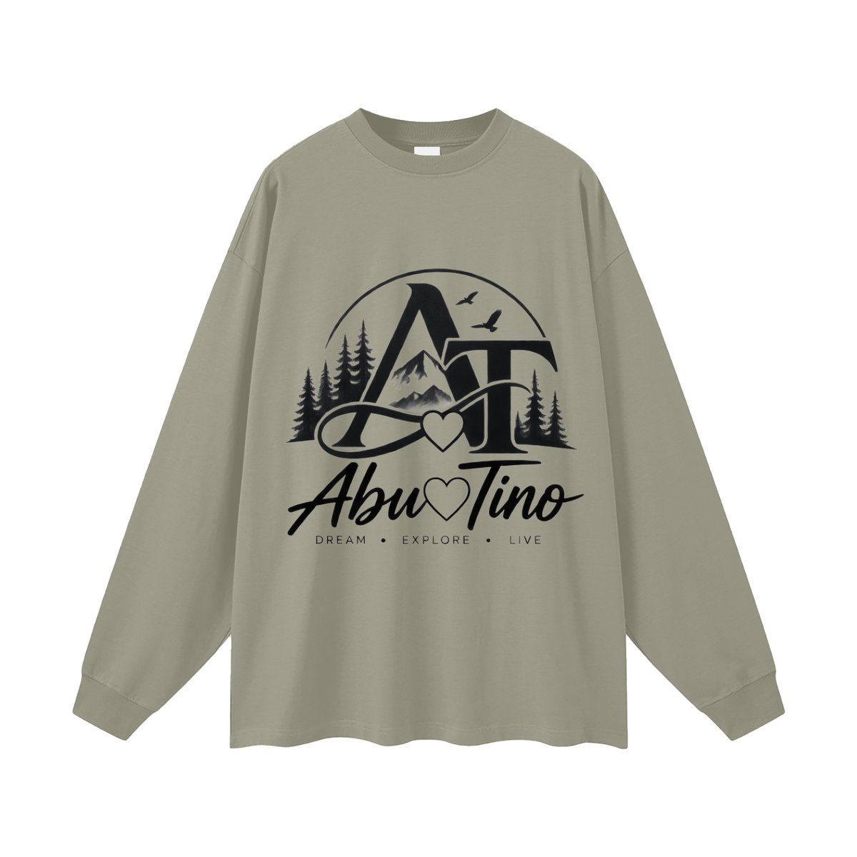Oversized Unisex Long Sleeve T-Shirt