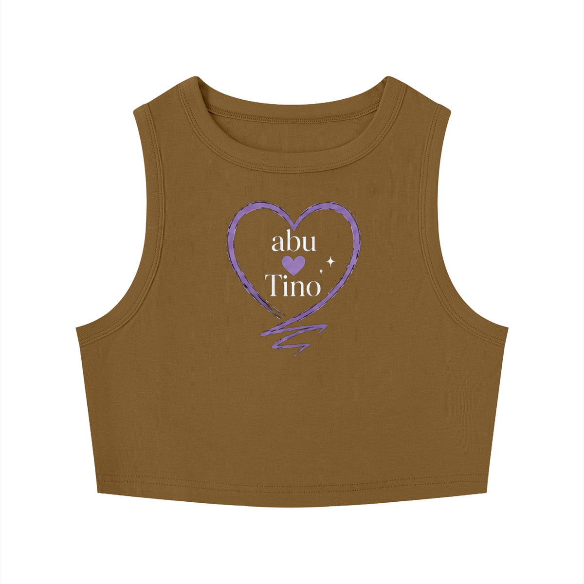 Women's Tight Crewneck Crop Tank Top