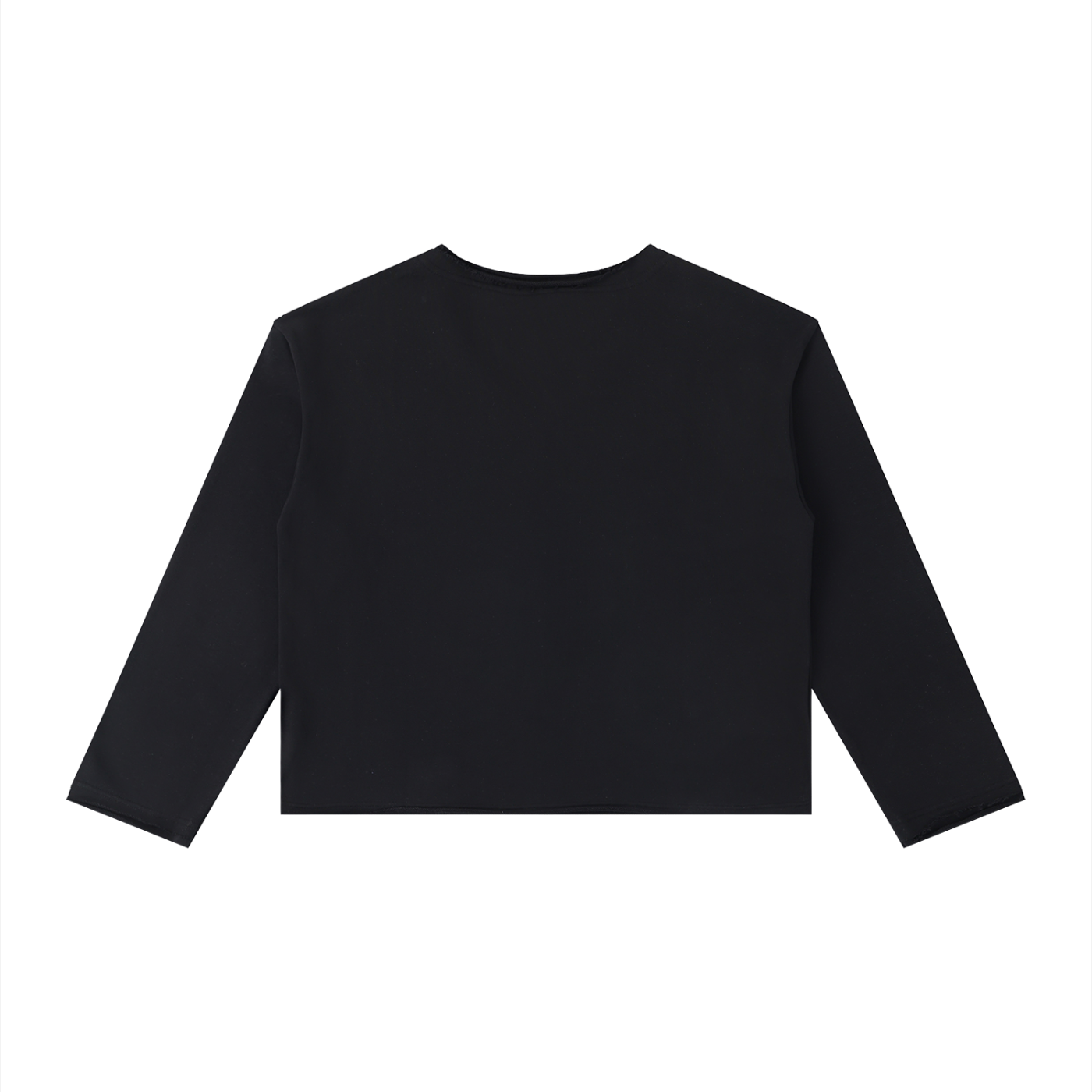 Women's Raw Hem Long Sleeve T-Shirt