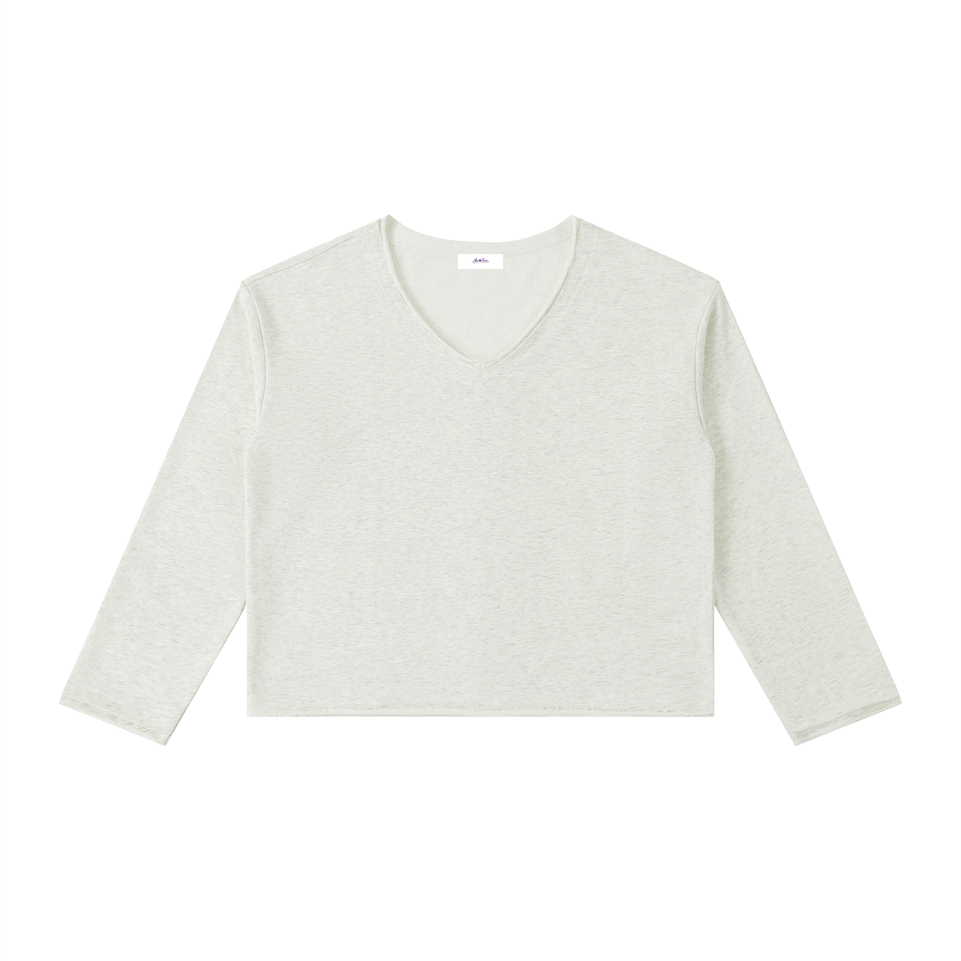 Women's Raw Hem Long Sleeve T-Shirt