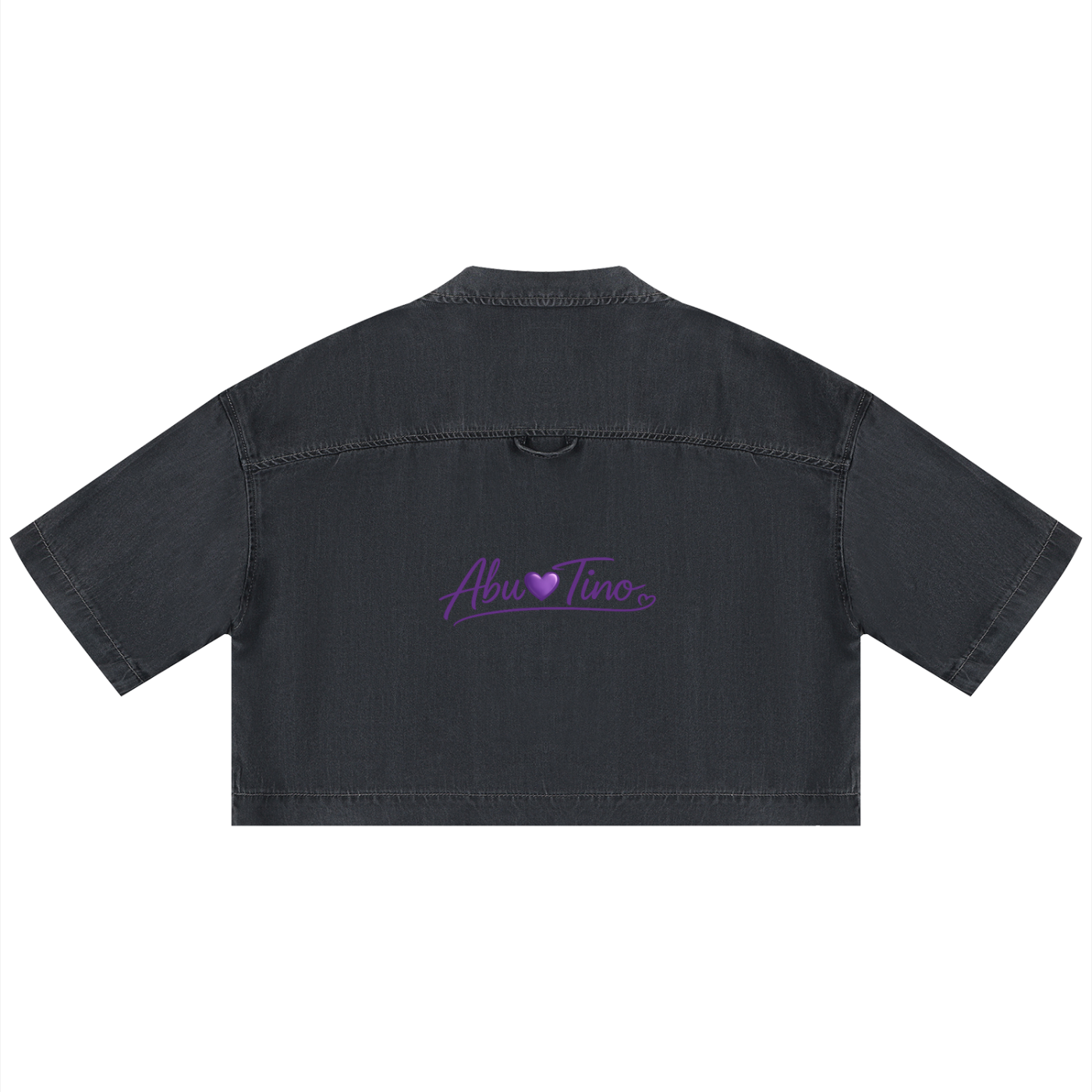 Women's Vintage Wash Boxy Cropped Shirt