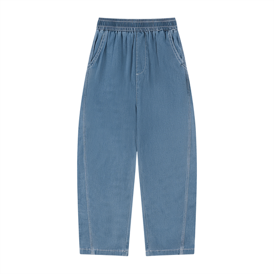 Girls Vintage Wash Straight Leg Jeans