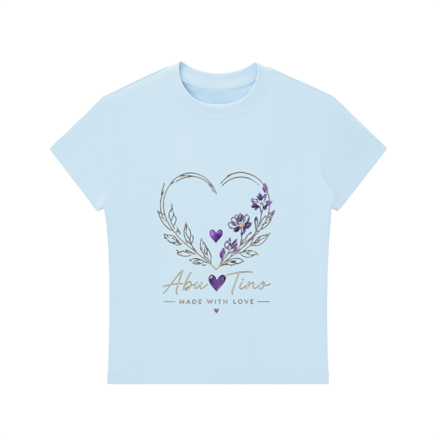 abuTino  Bodycon Crewneck T-Shirt