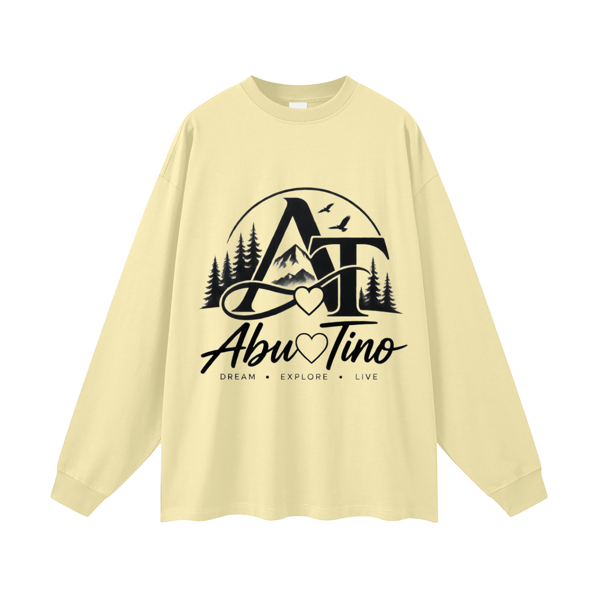 Oversized Unisex Long Sleeve T-Shirt