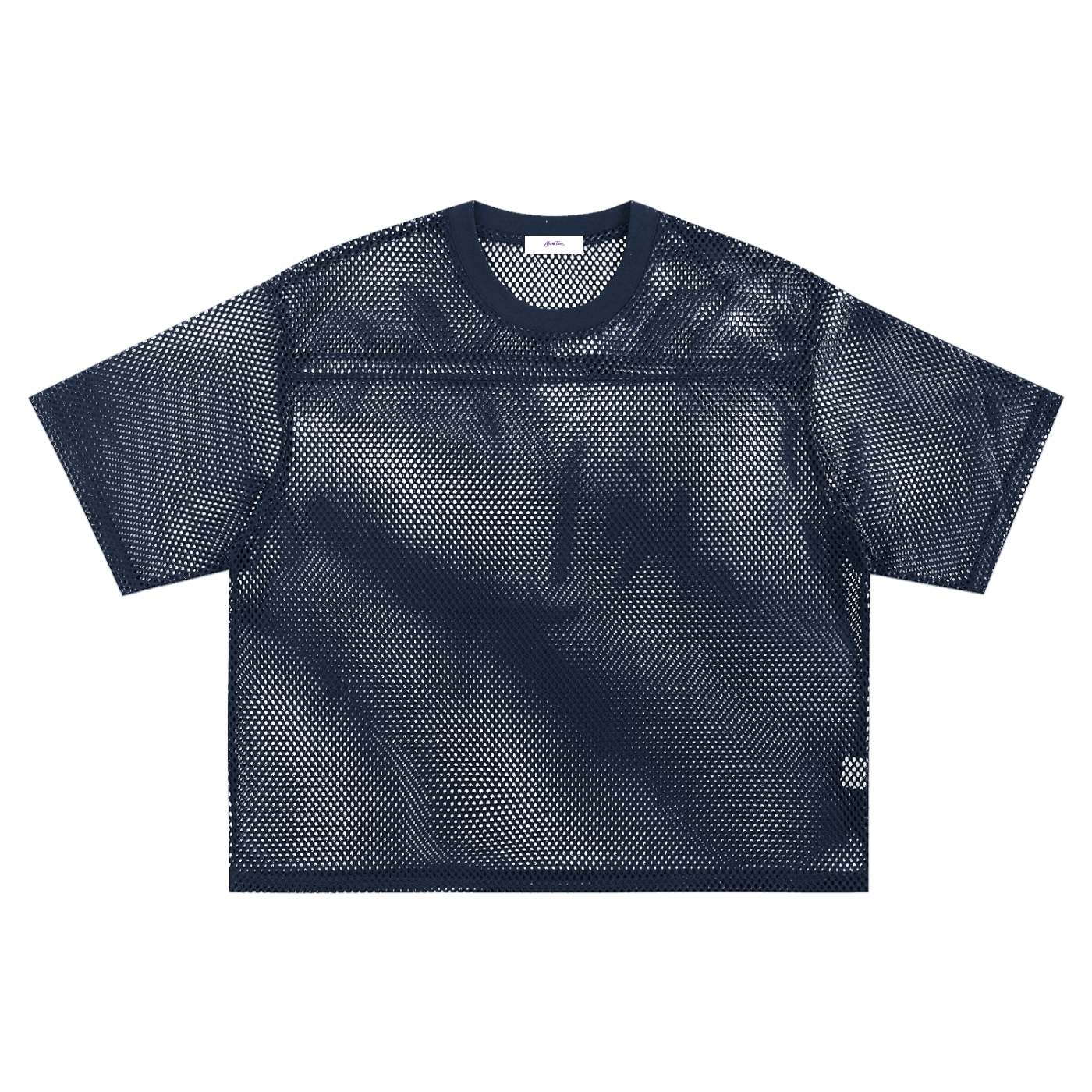 See-through Boxy Net T-Shirt