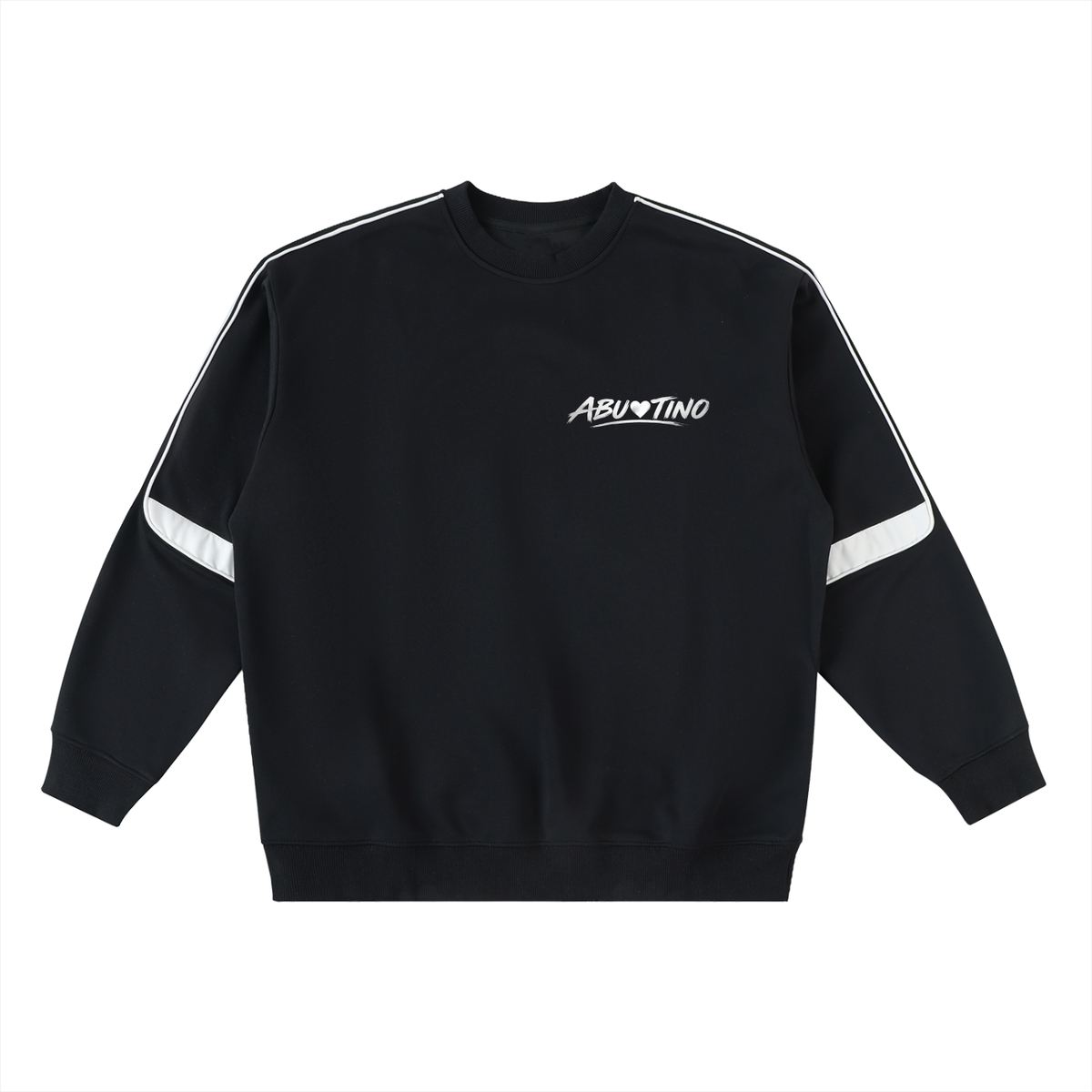 Oversized Crewneck Taped Sweatshirt