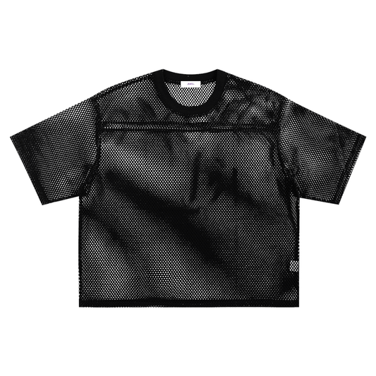 See-through Boxy Net T-Shirt