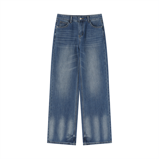 Women’s Vintage Wash Wide Leg Jeans