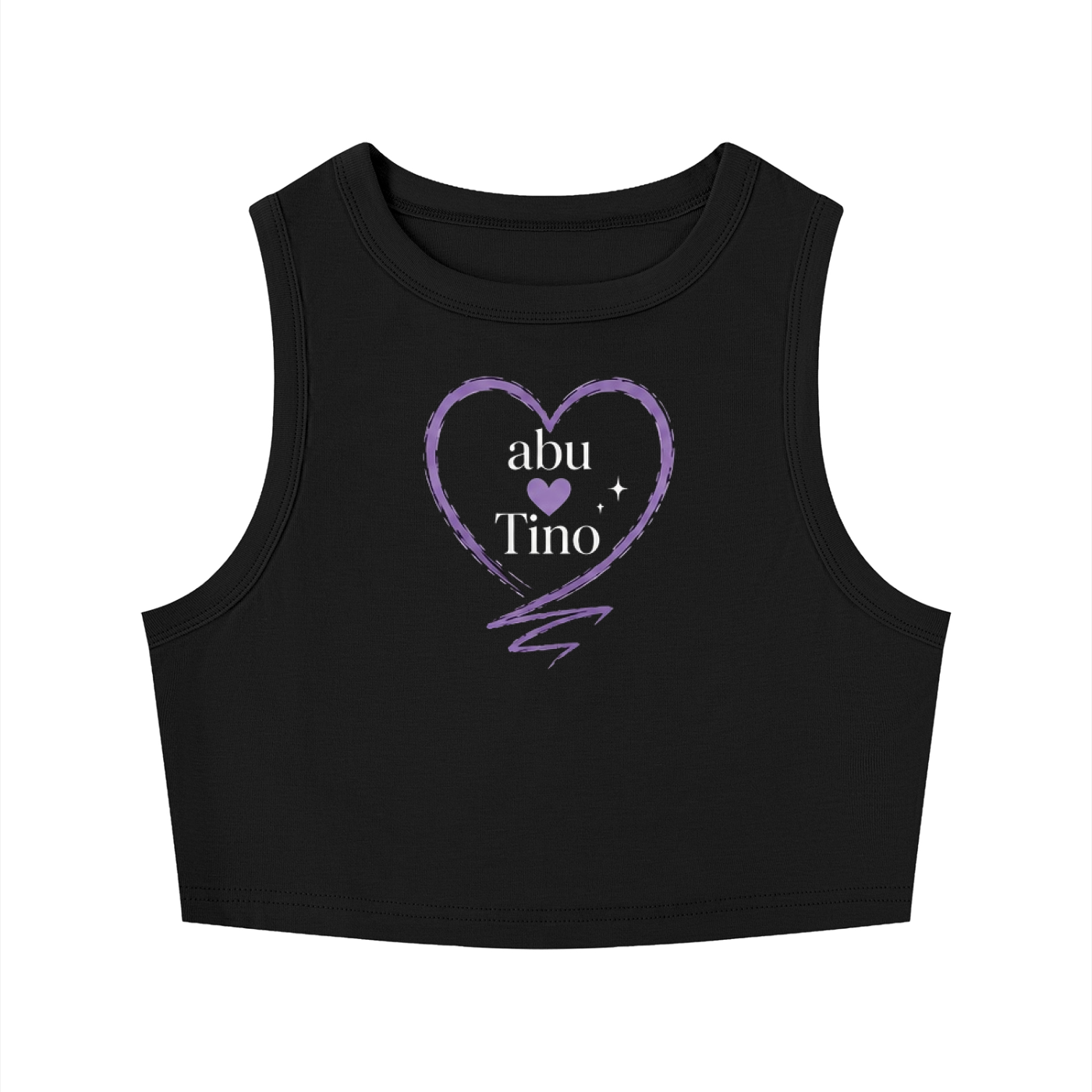 Women's Tight Crewneck Crop Tank Top