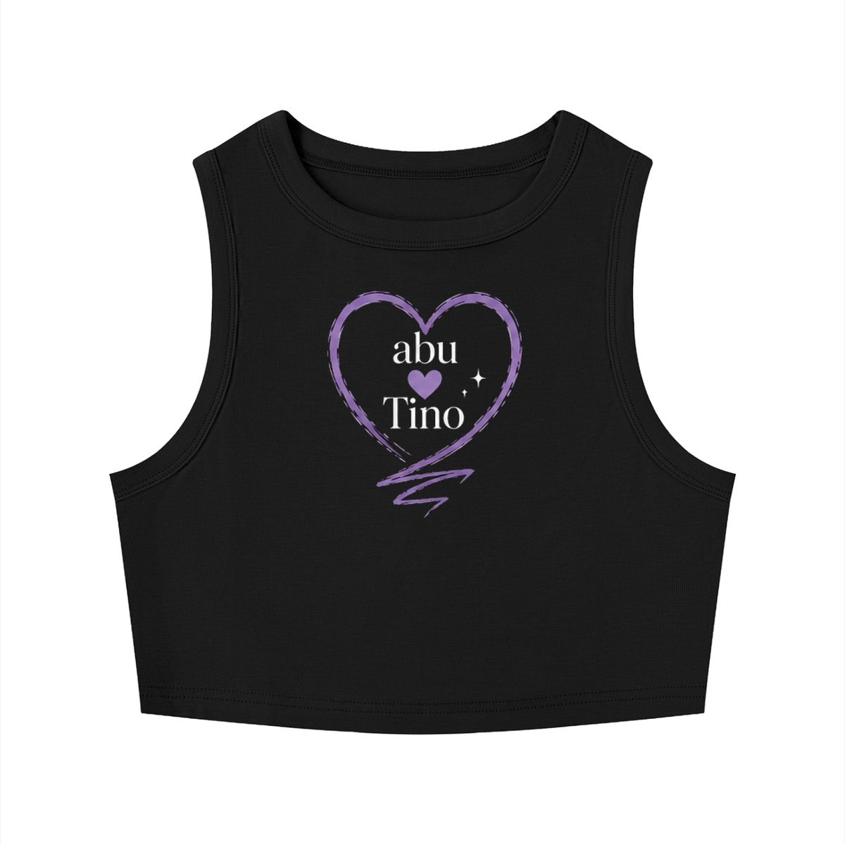 Women's Tight Crewneck Crop Tank Top