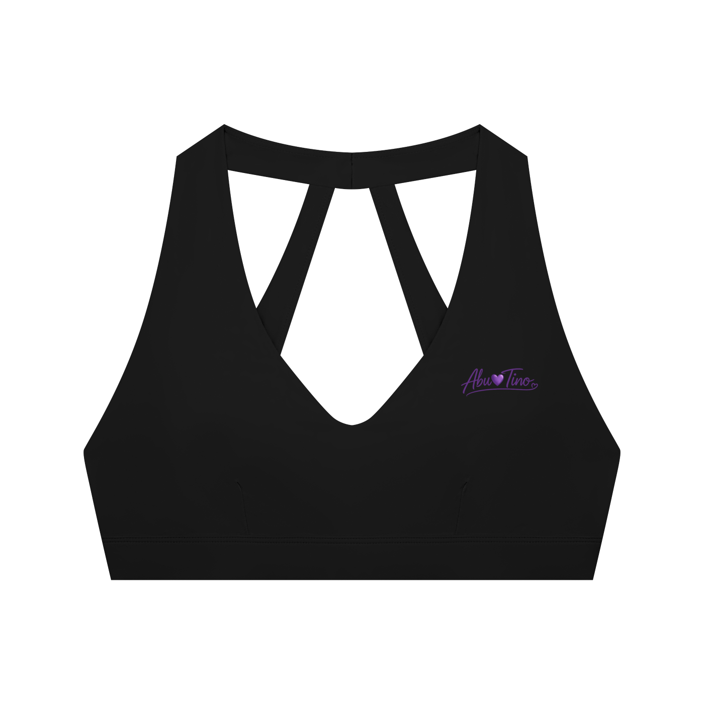 Women's Halter Cropped Sports Bra