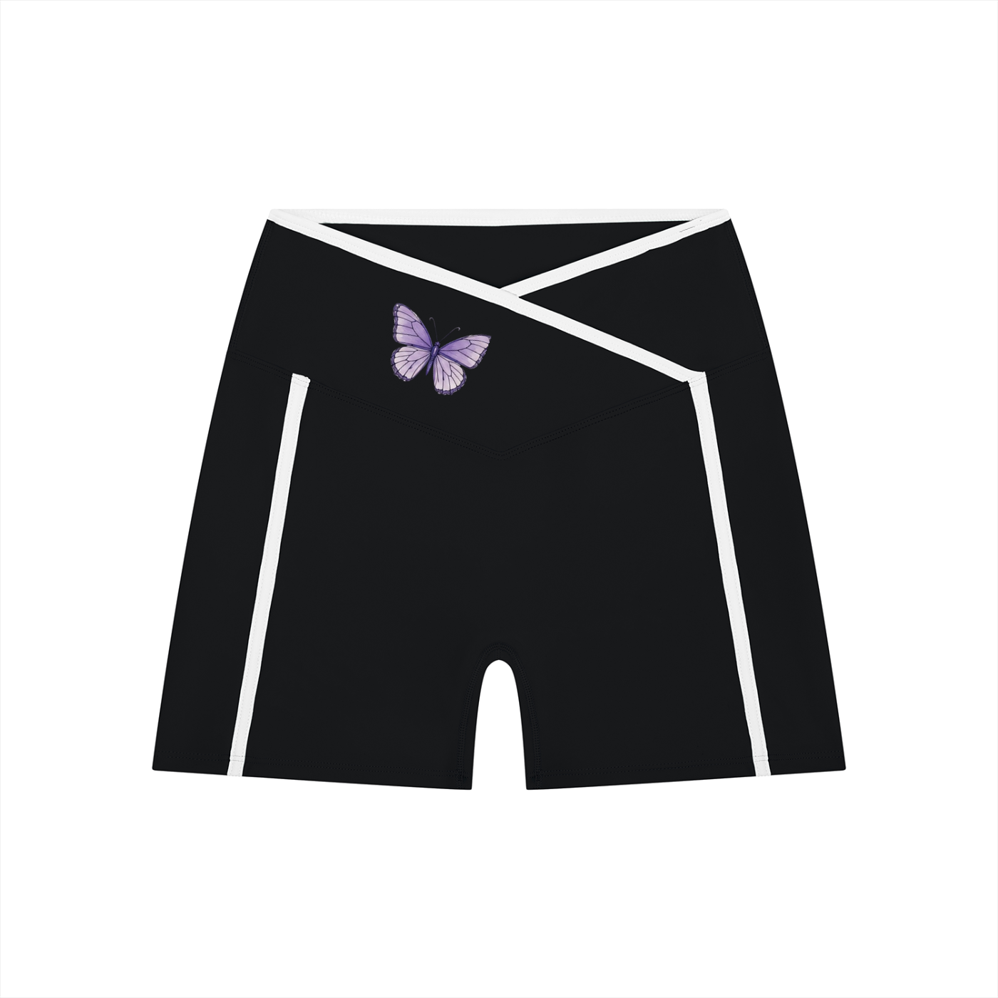 Women’s High Rise Color Block Yoga Shorts