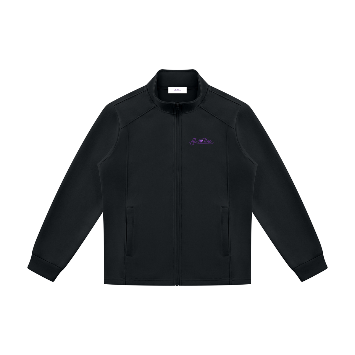 Unisex Stand Collar Track Jacket