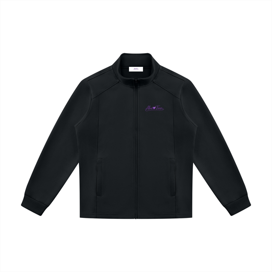 Unisex Stand Collar Track Jacket