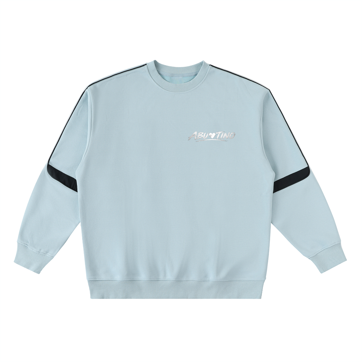 Oversized Crewneck Taped Sweatshirt