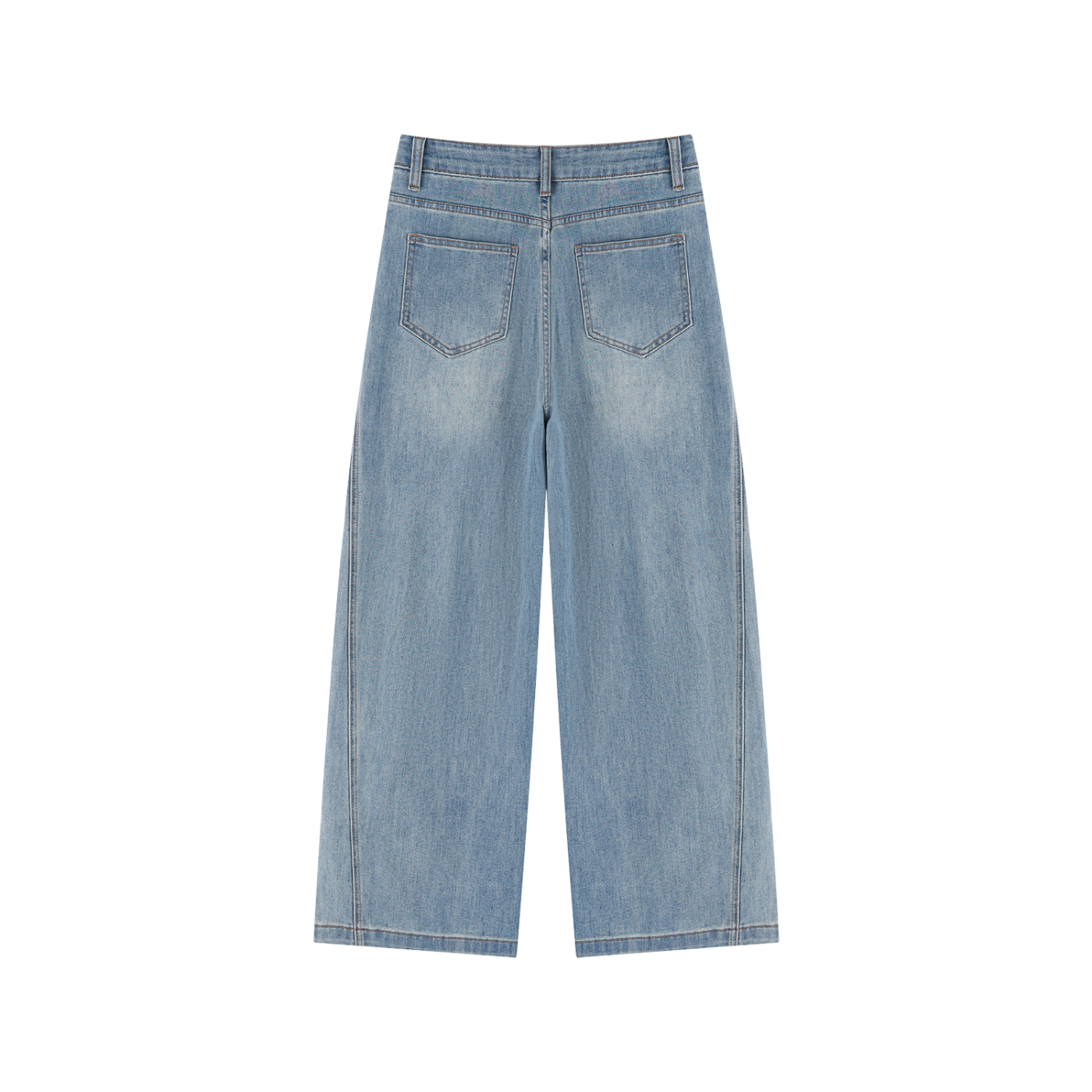 Women’s Vintage Wash High Rise Wide Leg Jeans