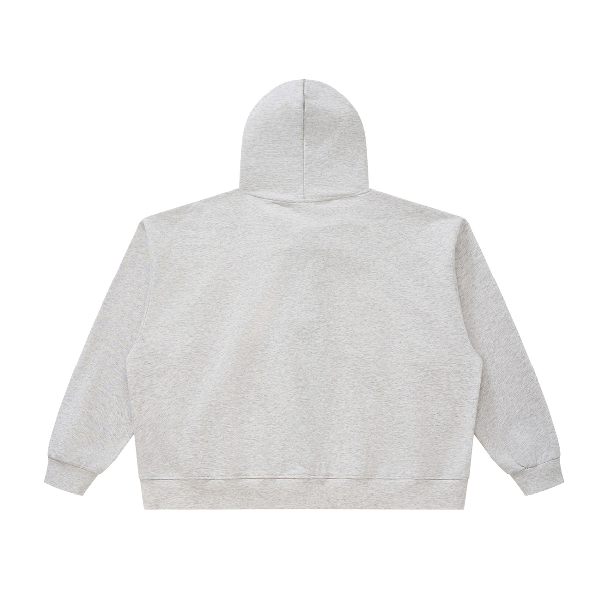 Oversized Chunky-Zip Boxy Hoodie