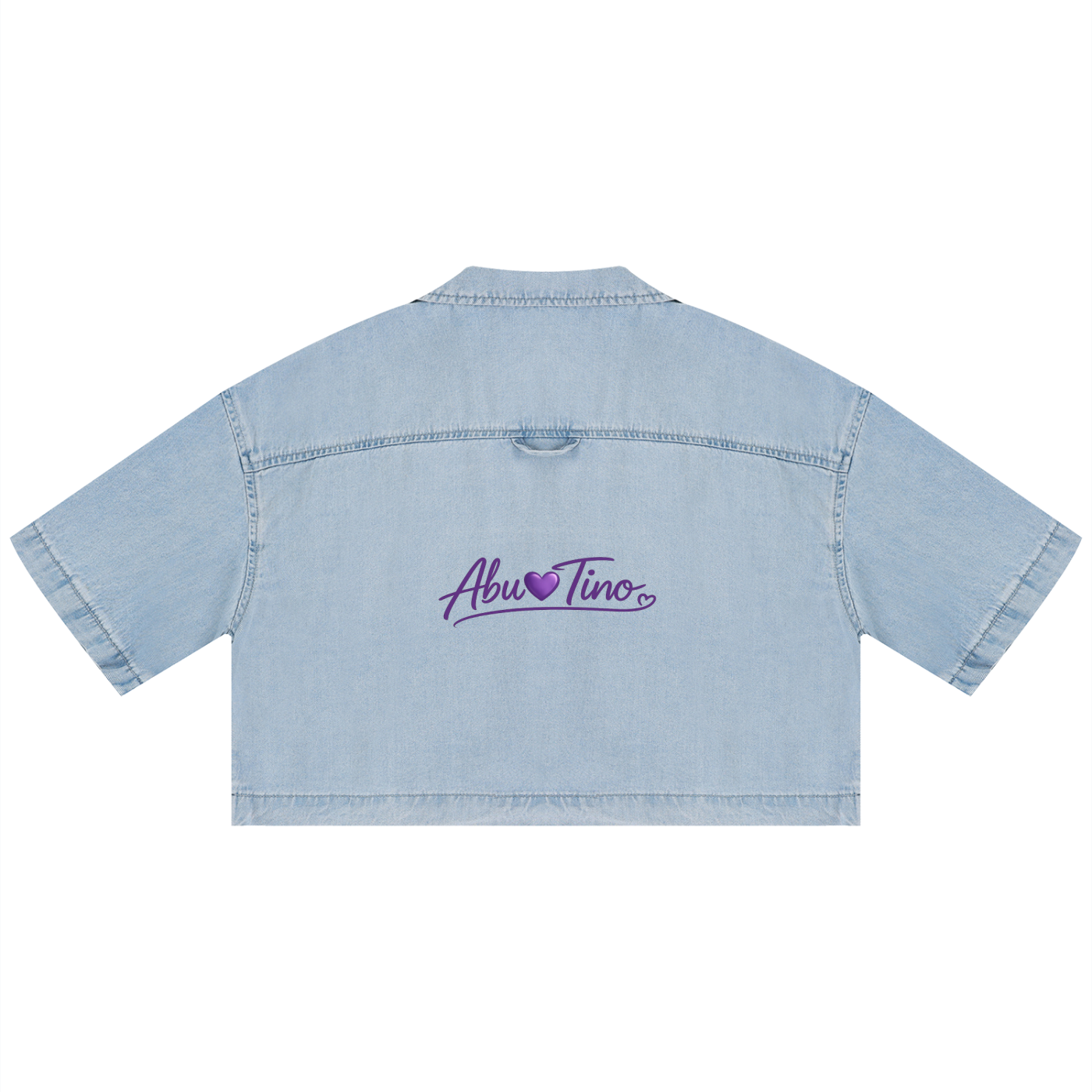 Women's Vintage Wash Boxy Cropped Shirt