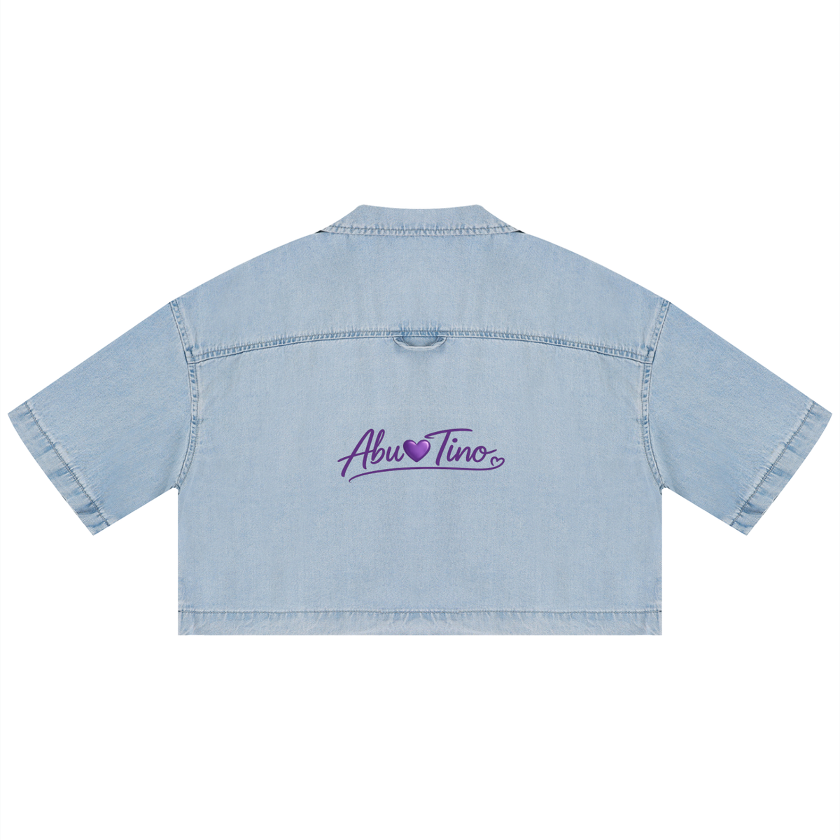 Women's Vintage Wash Boxy Cropped Shirt