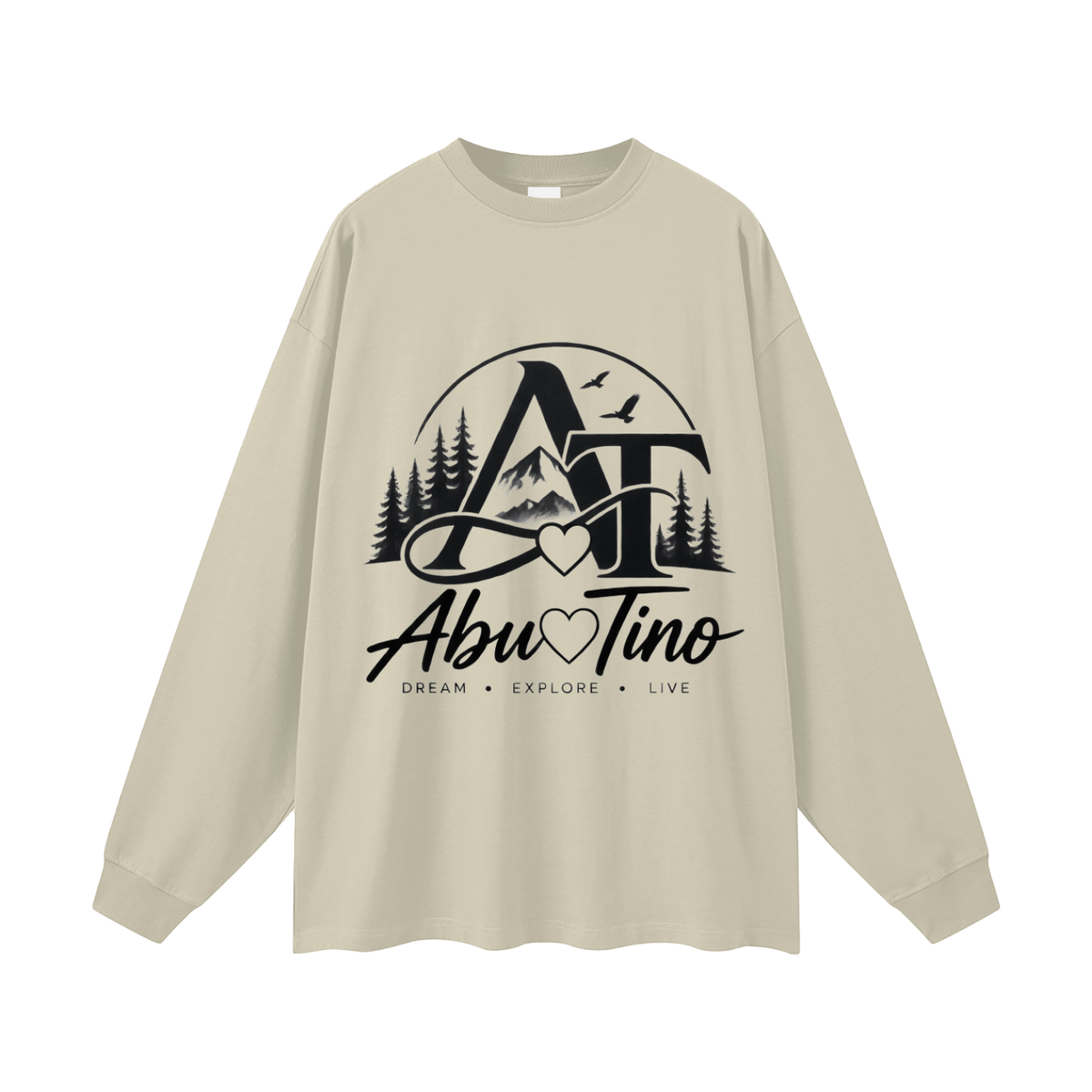 Oversized Unisex Long Sleeve T-Shirt