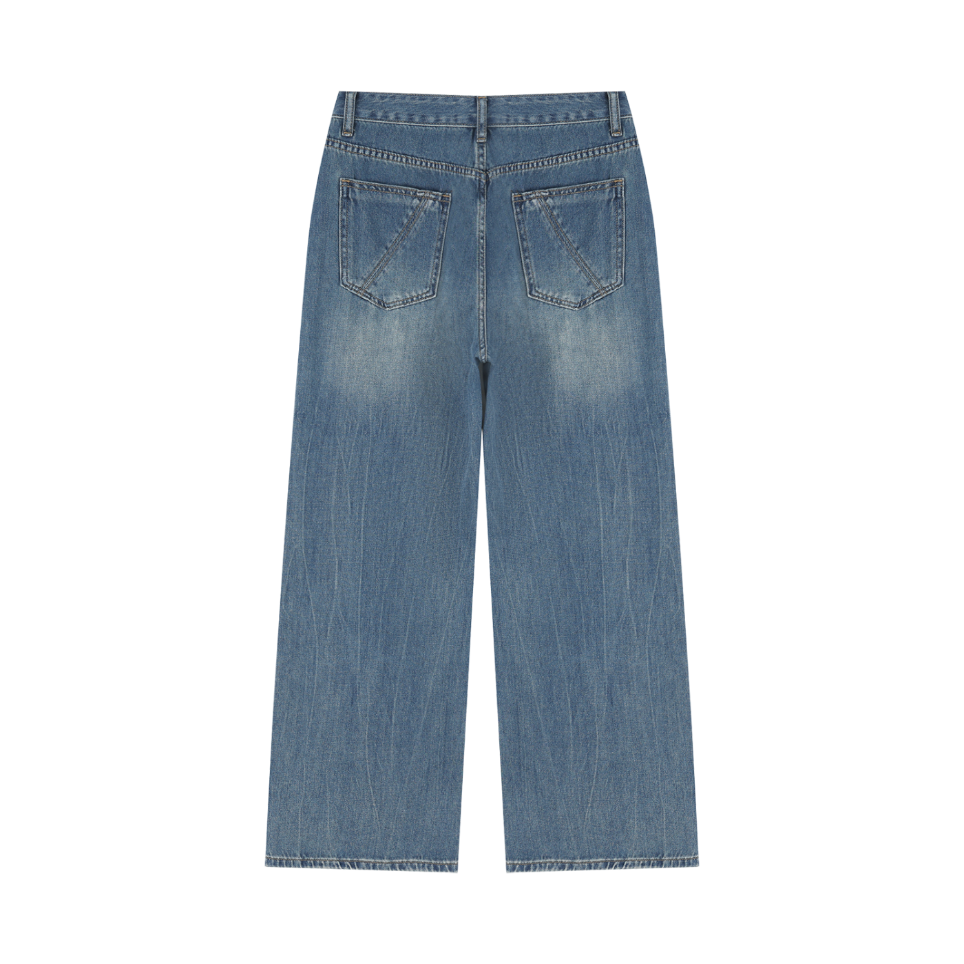 Women’s Vintage Wash Wide Leg Jeans