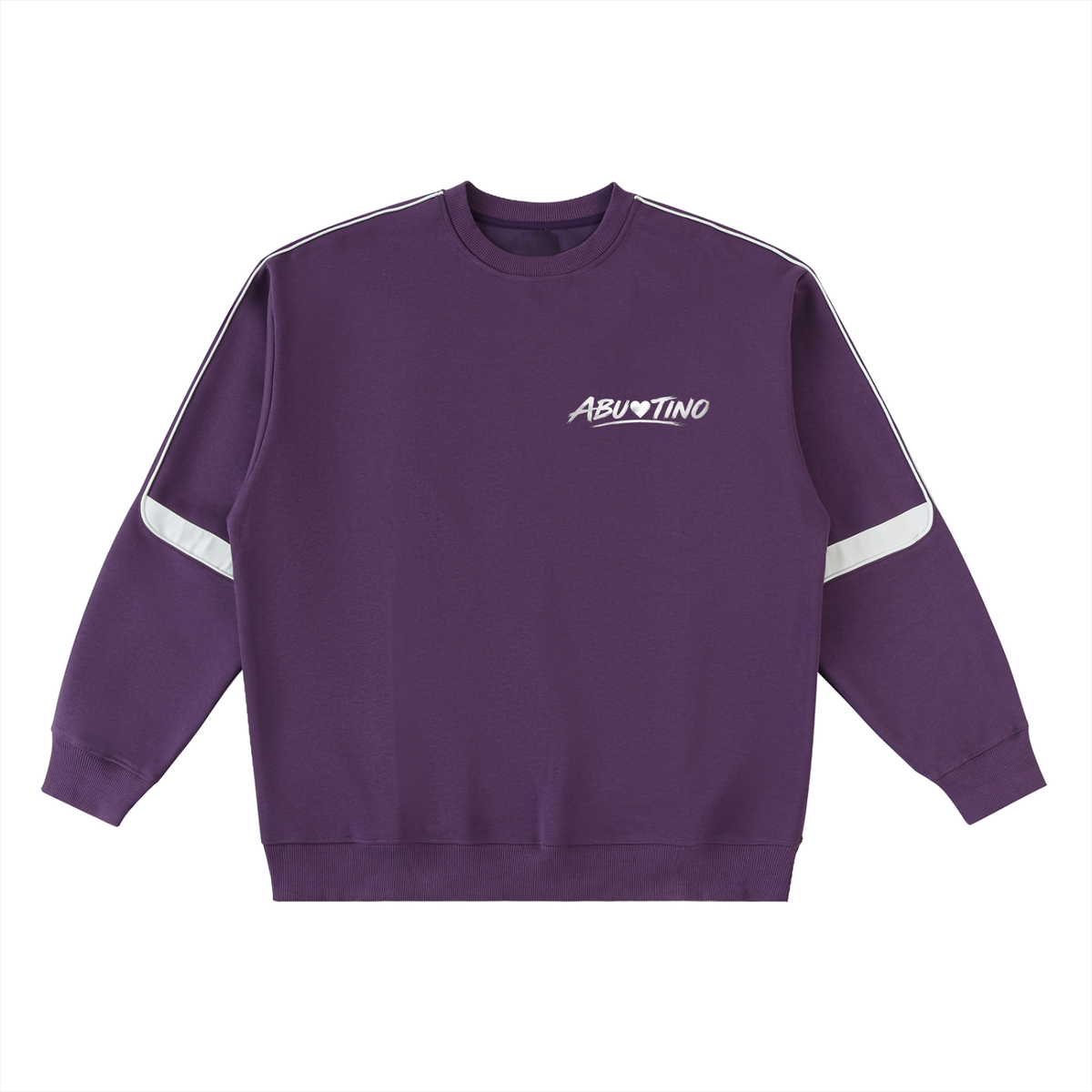 Oversized Crewneck Taped Sweatshirt