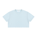 Women's Mineral Wash Cotton Crop T-Shirt